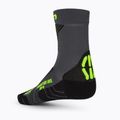 Șosete de ciclism pentru bărbați UYN MTB anthracite/yellow fluo 2