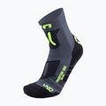 Șosete de ciclism pentru bărbați UYN MTB anthracite/yellow fluo 5