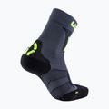 Șosete de ciclism pentru bărbați UYN MTB anthracite/yellow fluo 6