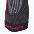 Pantaloni termoactivi pentru bărbați UYN Evolutyon UW Medium charcoal/white/red 4
