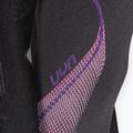 Hanorac termic pentru femei UYN Evolutyon UW Shirt Turtle Neck anthracite melange/raspberry/purple 3