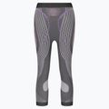 Pantaloni termoactivi pentru femei UYN Evolutyon UW Medium anthracite melange/raspberry/purple 2