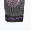 Pantaloni termoactivi pentru femei UYN Evolutyon UW Medium anthracite melange/raspberry/purple 4