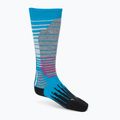 Șosete de snowboard pentru femei UYN Ski Snowboard turquoise/black