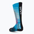 Șosete de snowboard pentru femei UYN Ski Snowboard turquoise/black 2