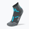 Șosete pentru femei Uyn Trekking 2IN Low Cut anthracite/turquoise