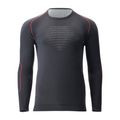 Bluză termică pentru bărbați UYN Evolutyon Comfort UW Shirt charcoal/white/red 4