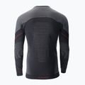 Bluză termică pentru bărbați UYN Evolutyon Comfort UW Shirt charcoal/white/red 5