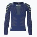 Hanorac termic pentru bărbați UYN Resilyon UW Shirt Round Neck dark blue/yellow