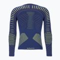 Hanorac termic pentru bărbați UYN Resilyon UW Shirt Round Neck dark blue/yellow 2