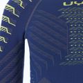 Hanorac termic pentru bărbați UYN Resilyon UW Shirt Round Neck dark blue/yellow 3
