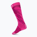 Șosete de schi pentru copii UYN Junior Ski pink 2