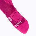 Șosete de schi pentru copii UYN Junior Ski pink 3