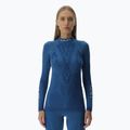Bluză termică damă UYN Elevation Biomorph LS Turtle Neck blue atoll