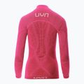 Bluză termică damă UYN Elevation Biomorph LS Turtle Neck pink yarrow 8