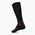 Șosete de schi pentru femei UYN Ski Touring One Bio black/pink yarrow 2