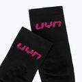Șosete de schi pentru femei UYN Ski Touring One Bio black/pink yarrow 4