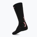 Șosete de schi pentru femei UYN Ski One Pure Snow plack/pink 2