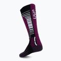 Șosete de snowboard pentru femei UYN Ski Snowboard black/purple 2