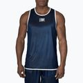 Tricou bărbătesc cu două fețe Leone Double Face Boxing Singlet albastru/roșu AB214
