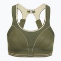 Sutien de antrenament Shock Absorber Ultimate Run Bra khaki