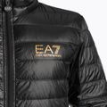 Jachetă bărbătească EA7 Emporio Armani Emporio Armani Train Core ID Down Light cu logo negru/auriu 2