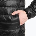 Jachetă bărbătească EA7 Emporio Armani Emporio Armani Train Core ID Down Light cu logo negru/auriu 3