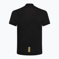 Tricou polo bărbătesc EA7 Emporio Armani Train Core ID cu logo negru/auriu pentru bărbați 2