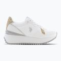 Încălțăminte pentru femei U.S. Polo Assn. BAYLE003C white/gold 8