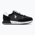 Încălțăminte pentru bărbați  U.S. Polo Assn. CLEEF006B black/white 2