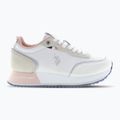 Încălțăminte pentru femei U.S. Polo Assn. SACHA007 white/pink