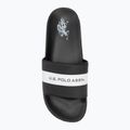 Papuci pentru bărbați U.S. Polo Assn. SKYE002 black/white 5