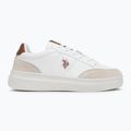 Încălțăminte pentru bărbați U.S. Polo Assn. CODY003B white/light brown 2