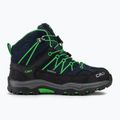 Încălțăminte de trekking pentru copii CMP Rigel Mid blue/gecko 2