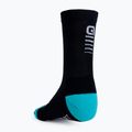Șosete de ciclism pentru bărbați Alé Thermo Primaloft negru/albastru L20066467 2