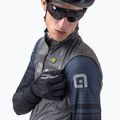 Jilet pentru bărbați Alè Black reflectorizant de ciclism gri L20038401 3
