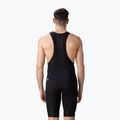 Pantaloni scurți de ciclism pentru bărbați Alé Agonista Plus Bibshort negru-albi L20150467 3