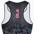 Tricou de ciclism pentru femei Alé Triangles gri/negru L21112401 9