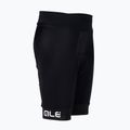 Pantaloni scurți de ciclism pentru copii Alé Pantalone S/B Bimbo Kid negri-albi L21153467 3