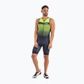 Costum de triatlon pentru bărbați Alé Stars galben-gri L21116460
