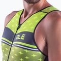 Costum de triatlon pentru bărbați Alé Stars galben-gri L21116460 4