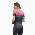 Tricou de ciclism pentru femei Alé Gradient negru-portocaliu L22175529 2