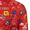 Pentru copii Alé Maglia Mc Vibes tricou de ciclism roșu L22228405 3