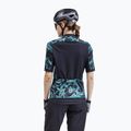 Tricou de ciclism pentru femei Alé Woodland negru/verde L22185462 2