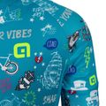 Copii Alé Maglia Mc Vibes tricou de ciclism albastru L22228461 6