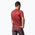 Tricou de ciclism pentru bărbați Alé Connect bordeaux 2
