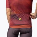 Tricou de ciclism pentru bărbați Alé Connect bordeaux 6