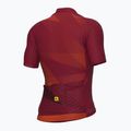 Tricou de ciclism pentru bărbați Alé Connect bordeaux 8