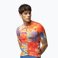 Tricou de ciclism pentru bărbați Alé Clorofilla orange combo