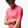Tricou de ciclism pentru bărbați Alé Color Block flamingo pink 3